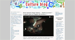 Desktop Screenshot of culture.blog.pelerin.info