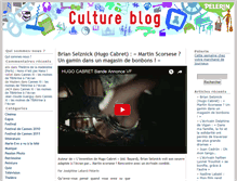 Tablet Screenshot of culture.blog.pelerin.info